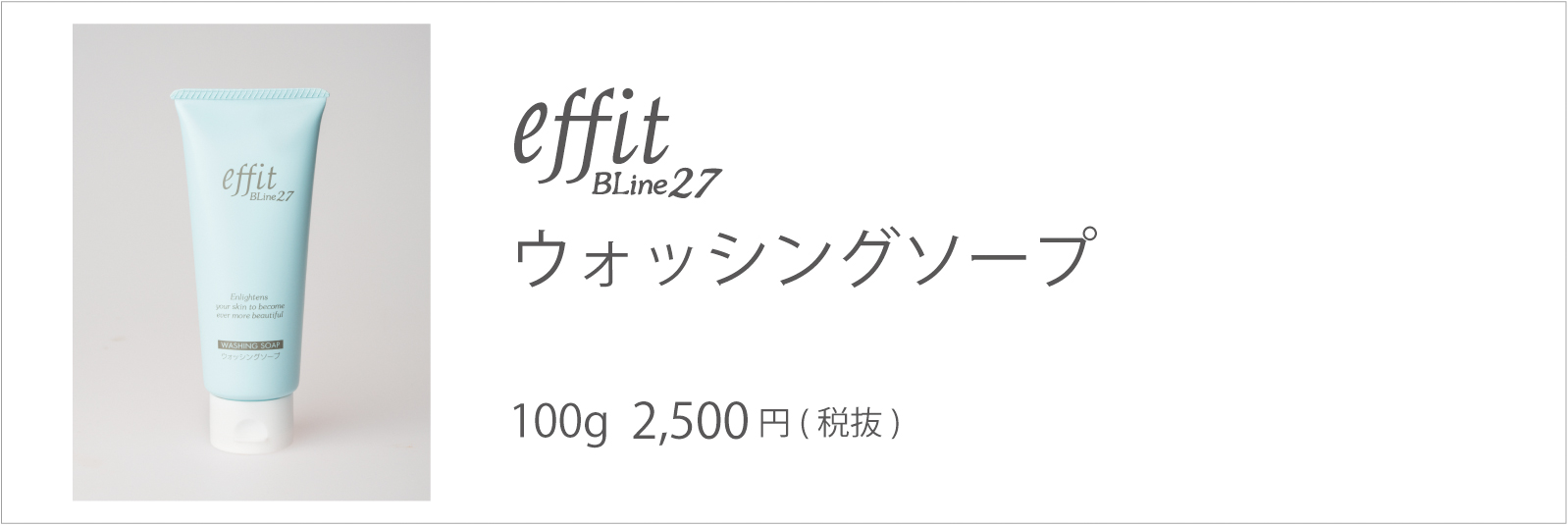 エフィット BLine27 ウォッシングソープ